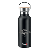 Dr.Bacty Iris Thermoflasche aus Edelstahl - schwarz - Daulagiri