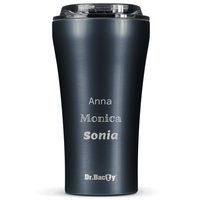 Ceramic-coated thermal Coffee Mug Dr.Bacty Apollo 2.0 360 ml - Gunmetal