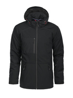 Winterjacke vom Typ Softshell Mount Wall D.A.D - Schwarz