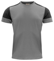 Zweifarbiges Prime T-Shirt der Marke Printer - Grau - Schwarz.