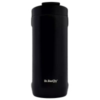 Thermal coffee mug 2-in-1 Dr.Bacty Notus 360 ml - black.