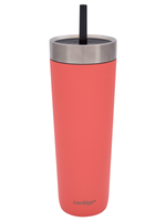 Thermobecher mit strohhalm Contigo Luxe Tumbler 720ml - Coral