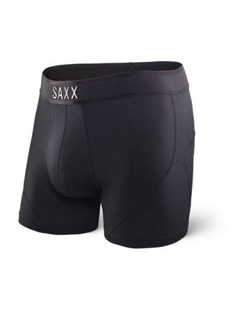 Bokserki treningowe męskie SAXX KINETIC Boxer Brief - czarne